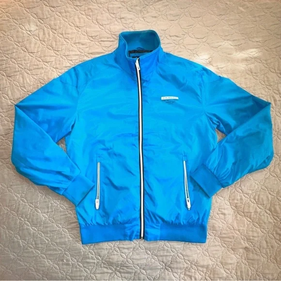 Jack & Jones Core 1975 Blue Lightweight Jacket Large - Picture 1 of 7